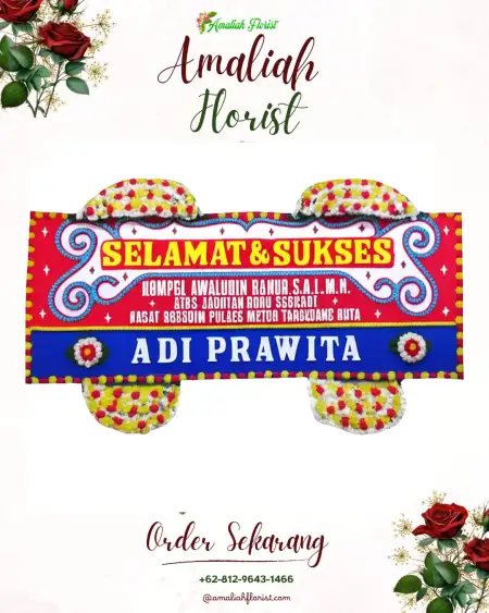 Papan Bunga Ucapan Selamat Dumeling